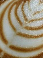 koffie schuim. structuur van koffie schuim. koffie achtergrond foto