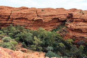 Kings Canyon van het hoogste noordelijke grondgebied van Australië foto