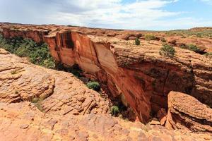 Kings Canyon van het hoogste noordelijke grondgebied van Australië foto