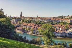 de stad Bern in zwitserland