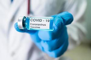 covid-19 coronavirusvaccinontwikkeling medisch voor gebruik door artsen om zieke patiënten in het ziekenhuis te behandelen.