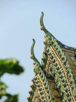 pra mondop of bibliotheek Bij wat pho of tempel van de bodhi boom, Bangkok, Thailand foto