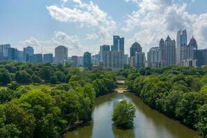 Midtown atlanta, Georgië horizon foto