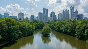 Midtown atlanta, Georgië horizon foto