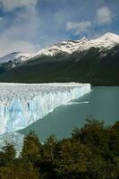 perito meerno gletsjer, los gletsjers nationaal park, de kerstman cruz provincie, Patagonië Argentinië. foto