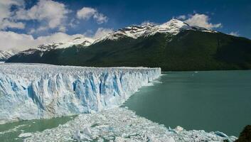perito meerno gletsjer, los gletsjers nationaal park, de kerstman cruz provincie, Patagonië Argentinië. foto