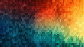 pixel patroon, abstract achtergrond. web banier met kopiëren ruimte. generatief ai foto