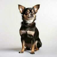 portret van chihuahua hond foto