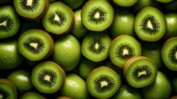 kiwi fruit achtergrond ai gegenereerd foto