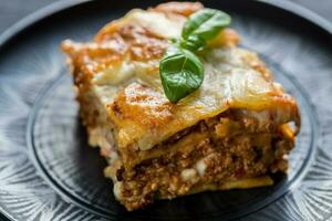 lasagne met pesto foto