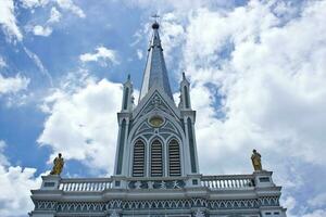 Katholiek kerk in Ratchaburi provincie Thailand. foto