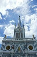 Katholiek kerk in Ratchaburi provincie Thailand. foto