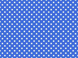 wit polka dots over- Koninklijk blauw achtergrond foto