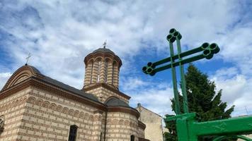 klassieke oude Roemeense christelijke orthodoxe kerk