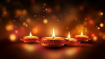 gelukkig diwali viering diwali uitverkoop aanbod poster ontwerp. ai gegenereerd foto