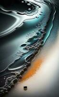 abstract achtergrond, behang met een vloeistof, waterachtig textuur. ai gegenereerd foto