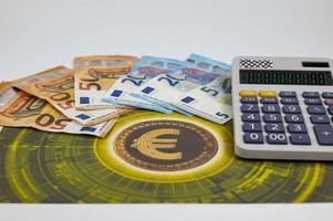 50 20 5 eurobankbiljetten met eurosymbool