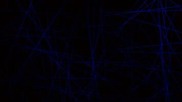 blauw laser licht in donker abstract achtergrond foto