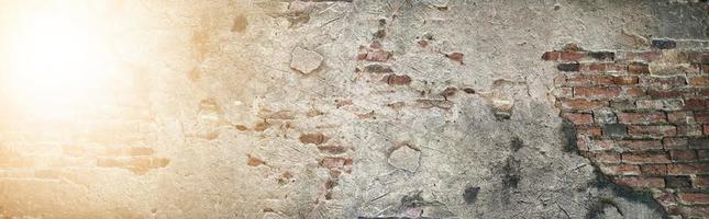 de oude bakstenen muur patroon textuur achtergrond. foto