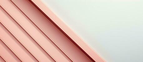foto van een roze voorwerp Aan een wit oppervlakte met leeg ruimte voor tekst of ontwerp met kopiëren ruimte