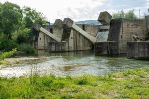 de dam van polymeer terni foto