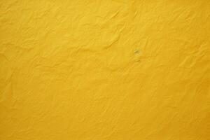 geel papier textuur. ai generatief foto