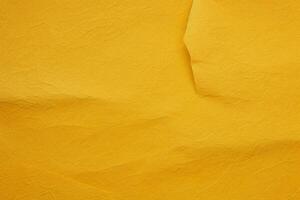geel papier textuur. ai generatief foto