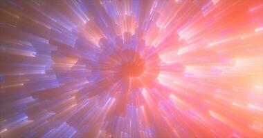 abstract Purper energie magisch helder gloeiend spiraal kolken tunnel achtergrond foto