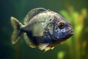 piranha in natuur, nationaal geografie, breed leven dieren. ai gegenereerd. foto