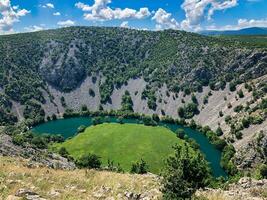 zrmanja rivier- Ravijn Kroatië mooi rivier- mooi Ravijn foto