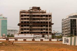 Brazilië, Brazilië, september 27, 2017 voortdurende enorm bouw projecten in de Noord West sector van Brazilië, bekend net zo noroeste foto