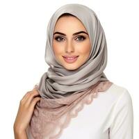 mooi Arabisch vrouw geïsoleerd foto