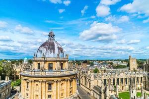 Radcliffe Camera en All Souls College aan de Universiteit van Oxford. Oxford, Verenigd Koninkrijk