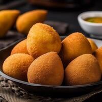 brazilië tussendoortje coxinha generatief ai foto