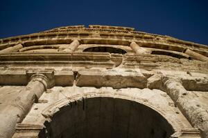 constructief details van de colosseum foto