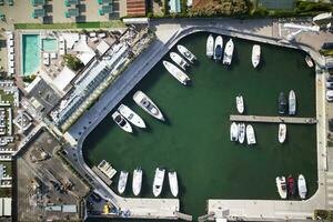 klein haven gezien van bovenstaand foto