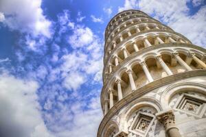 de leunend toren van Pisa foto