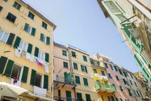 de centraal straat van riomaggiore cinque terre foto