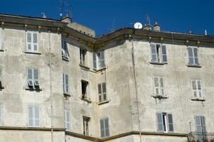 fotografisch visie van de stad van Bastia Frankrijk foto