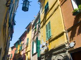 de kust dorp van portovenere Ligurië Italië foto