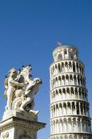 piazza dei wonderbaarlijk in Pisa Italië foto