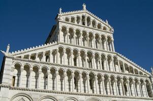 piazza dei wonderbaarlijk in Pisa Italië foto