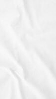 biologisch kleding stof katoen backdrop wit linnen canvas verfrommeld natuurlijk katoen kleding stof natuurlijk handgemaakt linnen top visie achtergrond biologisch eco textiel wit kleding stof linnen structuur foto