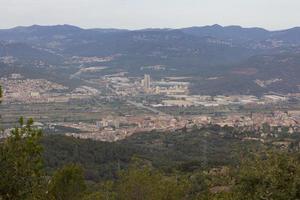 gedeeltelijk zicht op Baix Llobregat foto