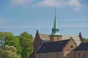 akershus fort in oslo, noorwegen foto