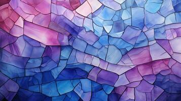 lila paars paars modern abstract meetkundig patroon achtergrond. gemaakt met generatief ai foto