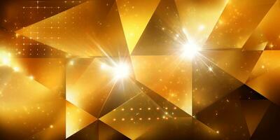 abstract Golf gouden licht behang illustratie ontwerp achtergrond foto