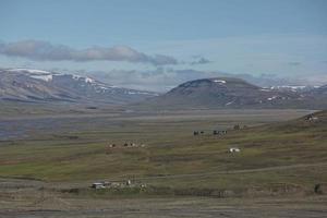 landschap bij longyearbyen, spitsbergen, noorwegen