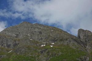 landschap bij geiranger fjord in noorwegen