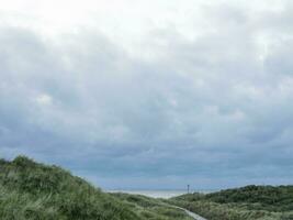 het eiland Spiekeroog in Duitsland foto